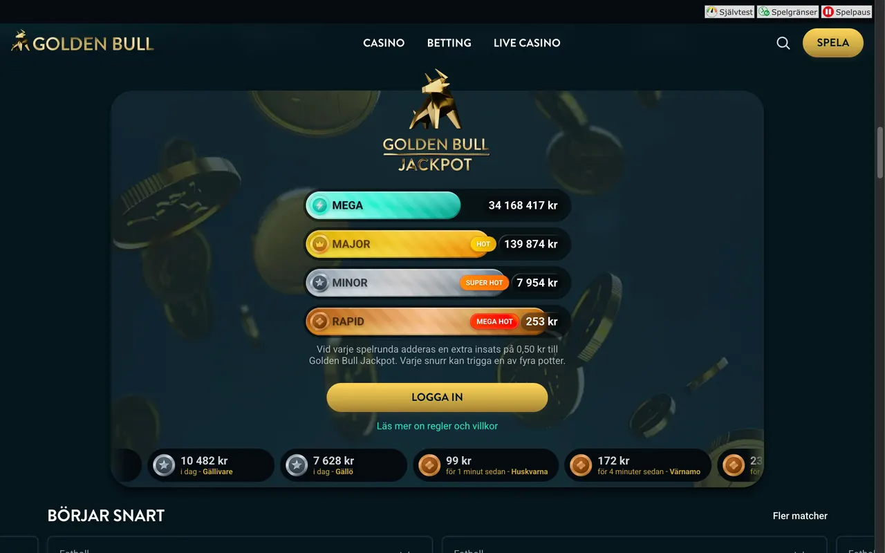 Golden Bull Jackpot